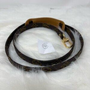 368 Pre Owned Authentic Louis Vuitton Monogram Brown Bag Strap 46"